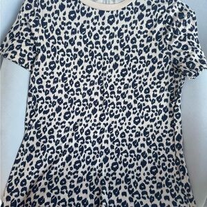 Chic Leopard Print Midi Dress